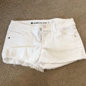 White Shorts